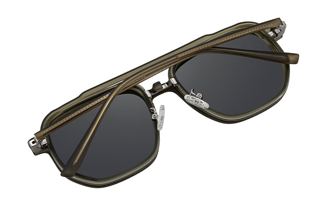 200949 Aviator Magnetic Clip on Eyeglasses