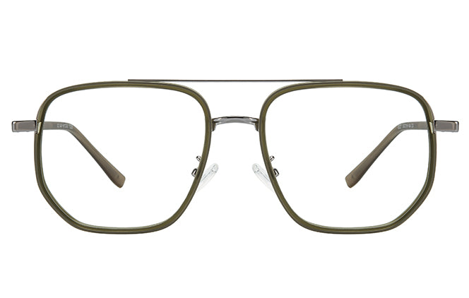 200949 Aviator Magnetic Clip on Eyeglasses